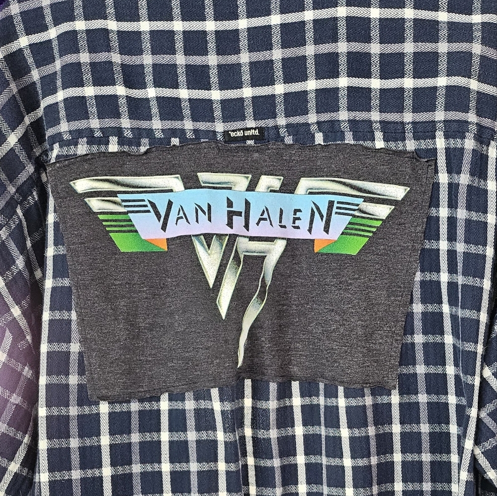 3XL Flannel Shirt - VAN HALEN